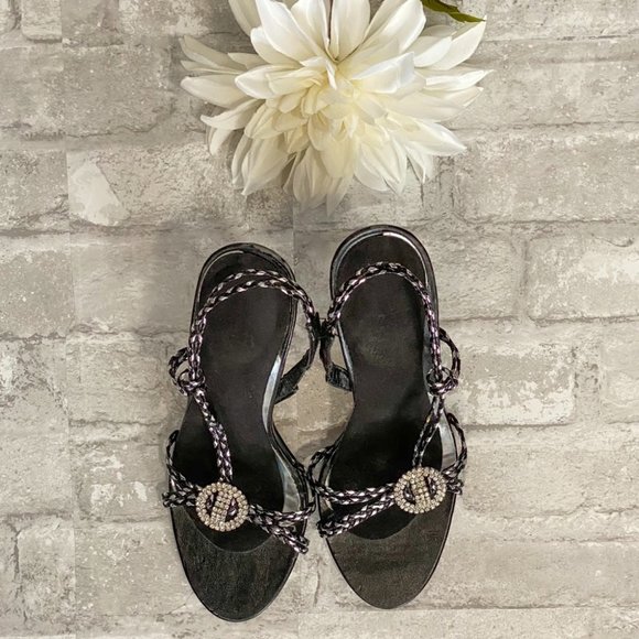 Wild Rose Sparkly Special Occassion Heels - Picture 10 of 13